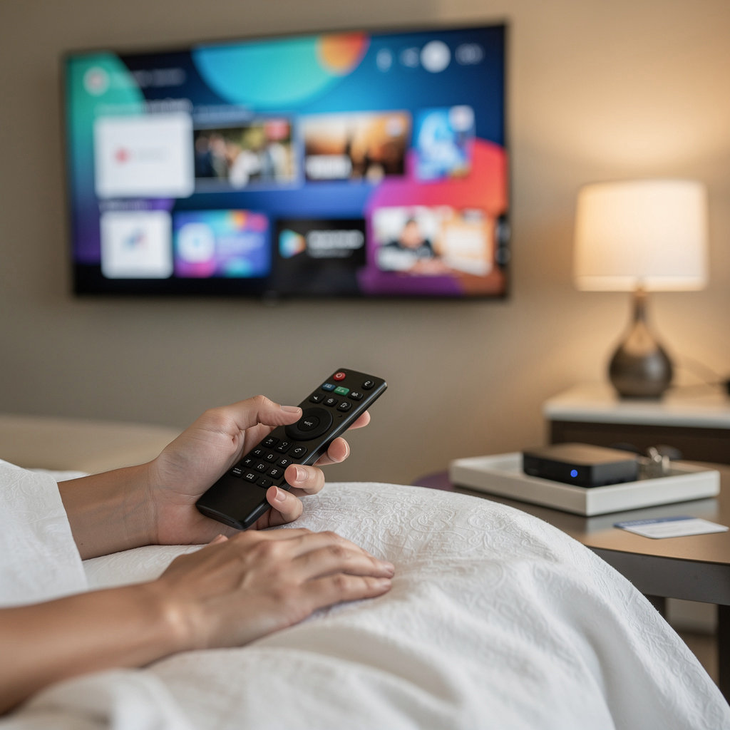 KONA KAI SAN DIEGO RESORT guest room with smart TV and modern amenities on Shelter Island